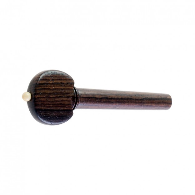 Rosewood violin peg, Hill model white pin