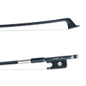 Glasser 4005BCFSR cello silver mounted bow,