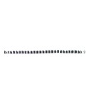 Cerdas negras 88-91 cm 0,5 kgs