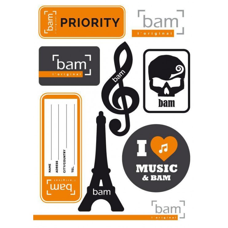 autocollants Bam Classic