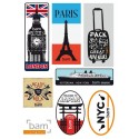 autocollants Bam Vintage