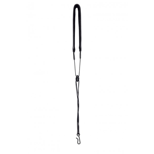 Leather strap for wind instruments Bam ST-0032 - Lanyard with metal carabiner