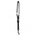 Correa de cuero para instrumentos de viento Bam ST-0033 - Cinta con mosquetón de plástico