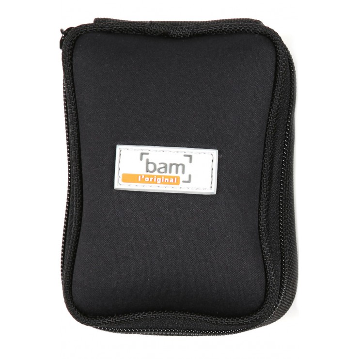 Estuche Bam para dos boquillas de clarinete Sib, La, saxo alto o soprano MP-0035