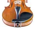 Guarneri violin side over tailpiece chinrest for left-handed, ebony