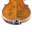 Barbada lateral sobre cordal para violín Guarneri ébano 4/4 para zurdo