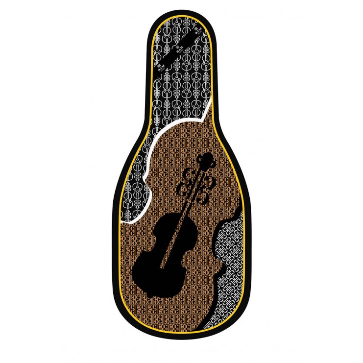 Housse Bam France double épaisseur en soie naturelle pour violon BFIC-0047