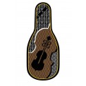 Housse Bam France double épaisseur en soie naturelle pour violon BFIC-0047