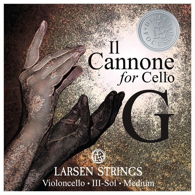 Corde pour violoncelle Larsen Il Cannone 3e sol 4/4 Direct & Focused