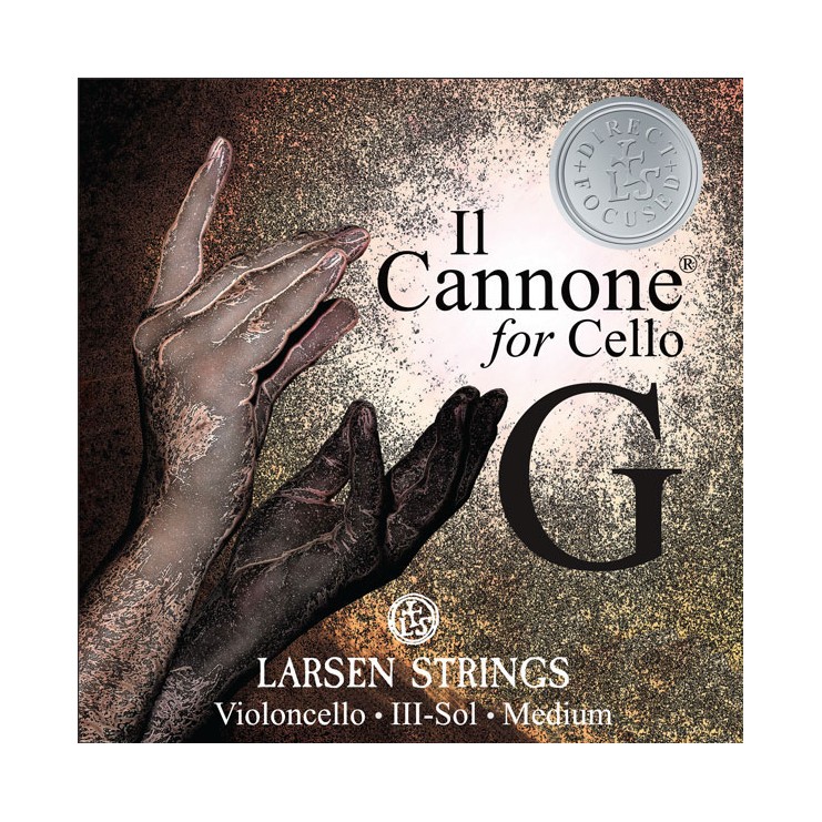 Corde pour violoncelle Larsen Il Cannone 3e sol 4/4 Direct & Focused