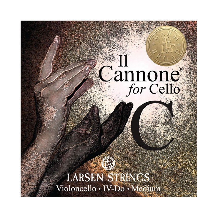 Corde pour violoncelle Larsen Il Cannone 4e do 4/4 Warm & Broad