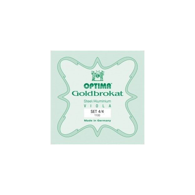 Jeu de cordes pour alto Optima Goldbrokat Medium