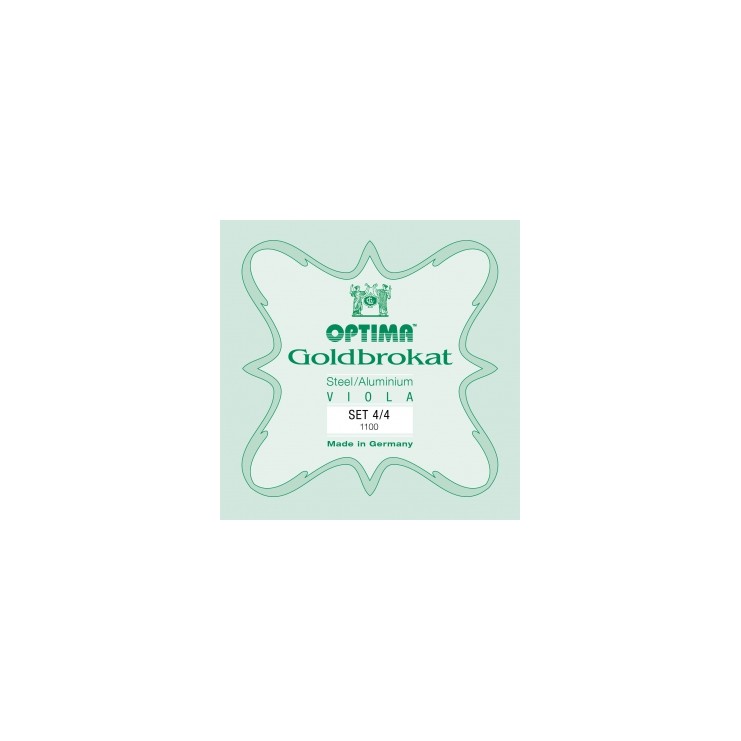 Jeu de cordes pour alto Optima Goldbrokat Medium