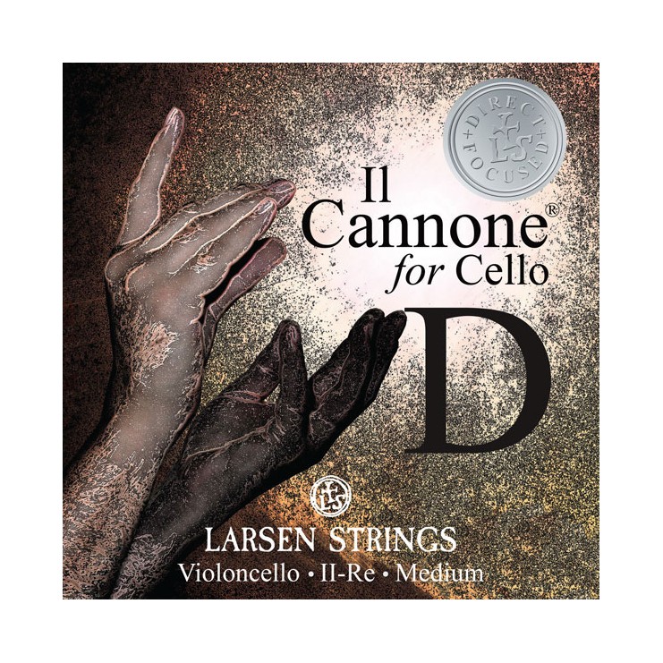 Corde pour violoncelle Larsen Il Cannone 2e ré 4/4 Direct & Focused