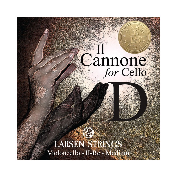 Corde pour violoncelle Larsen Il Cannone 2e ré 4/4 Warm & Broad