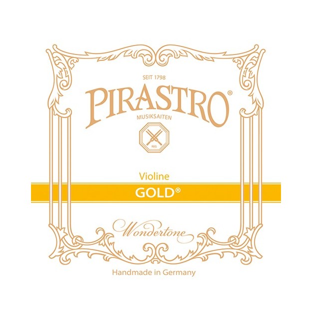 Corde de violon Pirastro Gold 1re Mi boucle Heavy