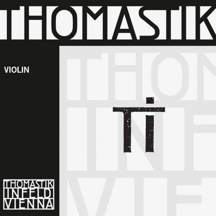 Thomastik Ti violin D silver string, Medium