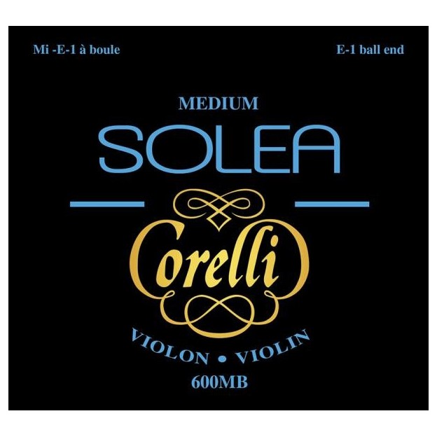 Jeu de cordes Corelli Solea 600MB &agrave; boule 4/4 Medium