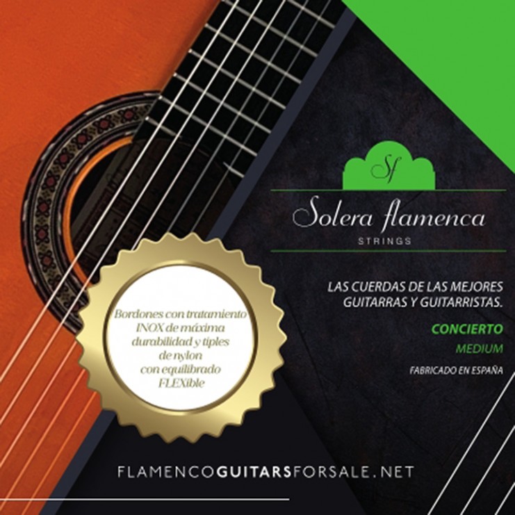 Set de Cuerdas para guitarra Solera Flamenca STRINGSCONCIERTO 