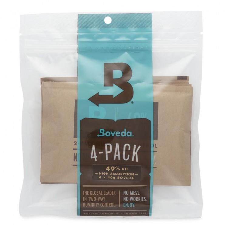 Pack Boveda 4 unités 49% HA Haute absorption