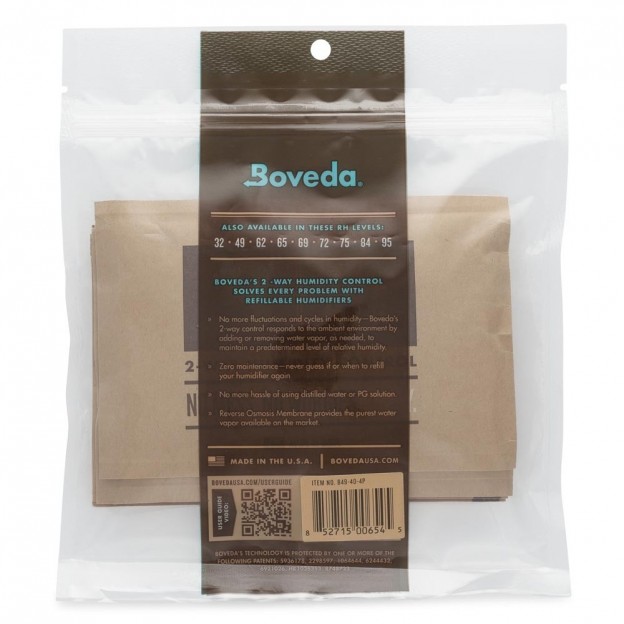 Pack Boveda 4 unités 49% HA Haute absorption