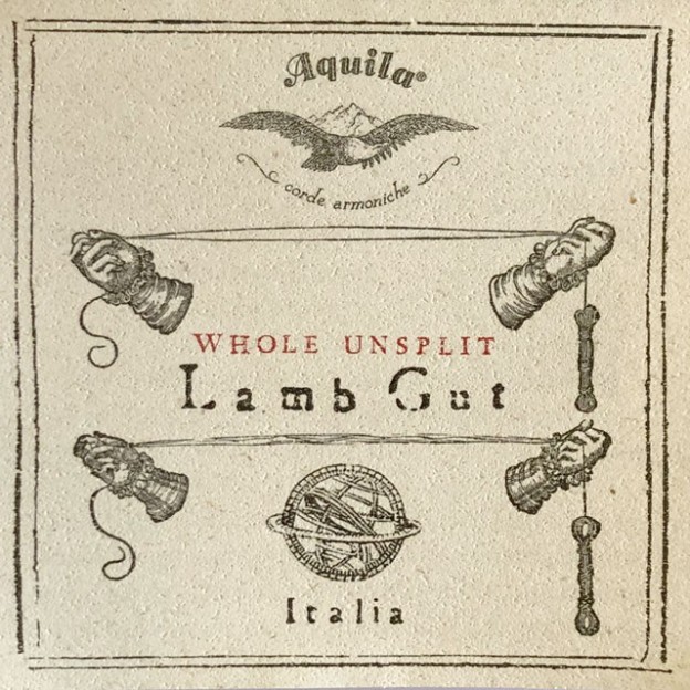 Aquila semi-rectified gut baroque string 108HU