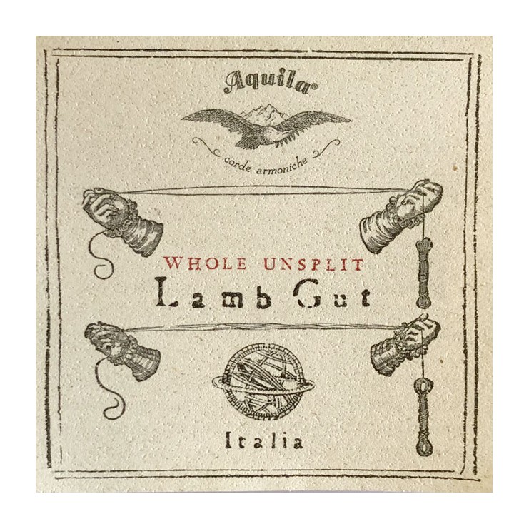 Corde baroque Aquila en boyau semi-rectifié 108HU