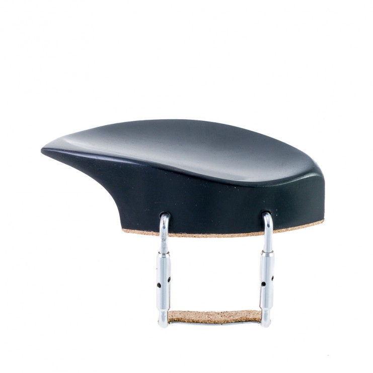 Mentonnière latérale pour Violon Teka ébène 1/2 pour gauchers