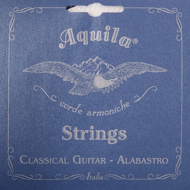 Aquila Alabastro guitar string set Medium 19C