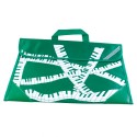 Piano keyboard green bag