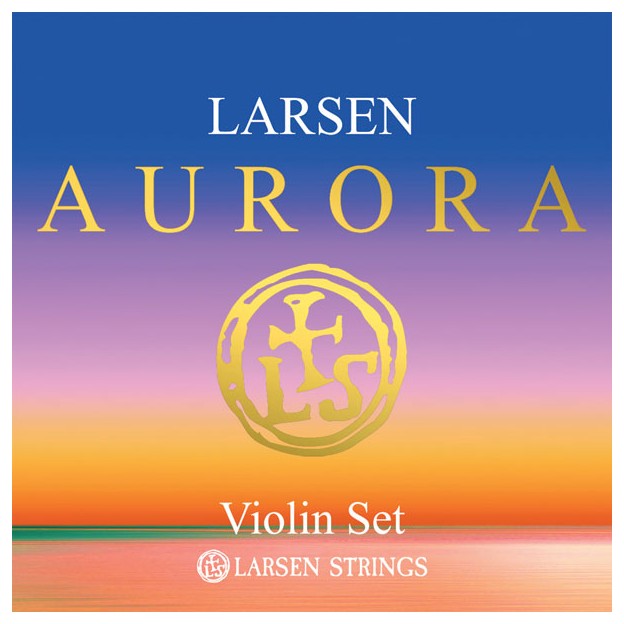 Larsen Aurora violin string set, Medium