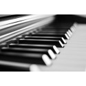 Carte de vœux piano