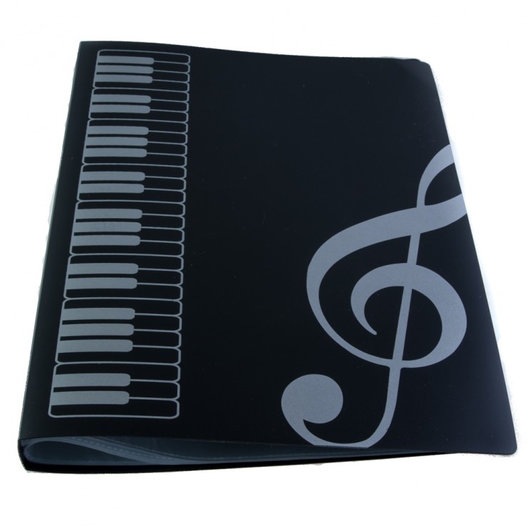 Treble clef folder