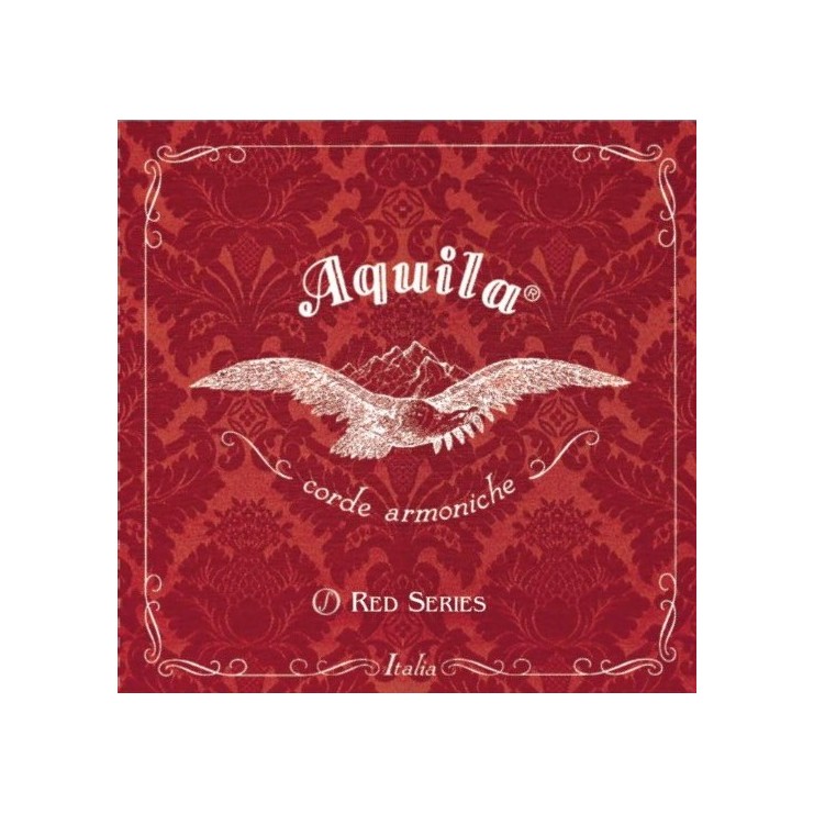 Aquila Red Series violin string set Medium