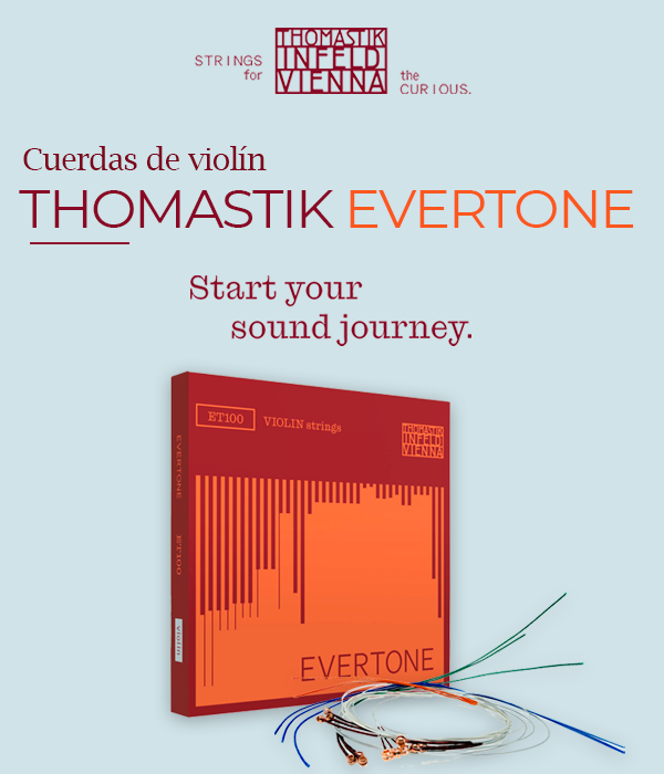 Cuerdas de violín Thomastik Evertone