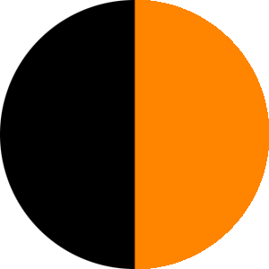 Negro/Naranja